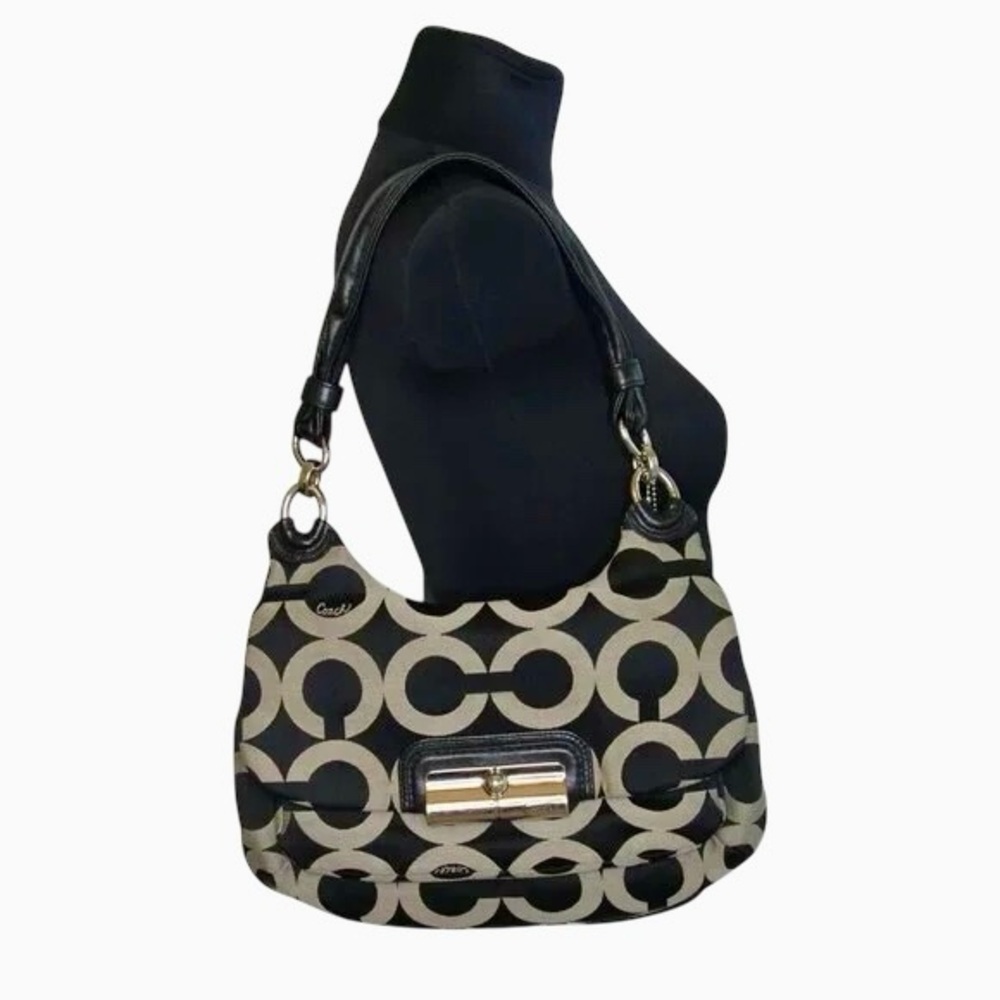 NEW Coach Gallery Small Tote in Signature C Canvas with Genuine Leather Accents